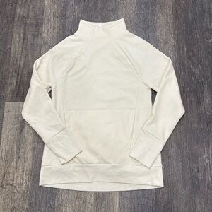 Fabletics Women’s Pullover Off White Sweater Long Sleeve Small